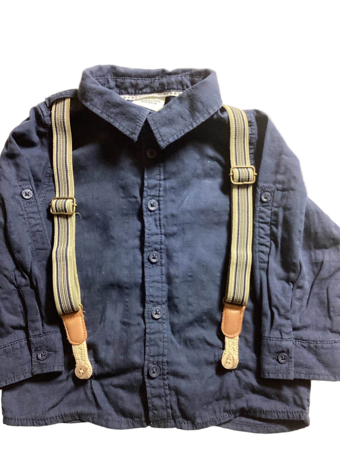 Chemise avec bretelles 18mois