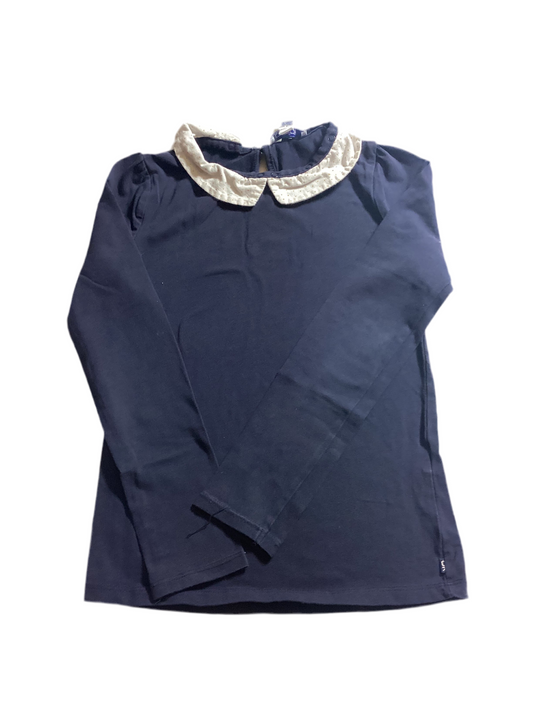 T-shirt col claudine 8 ans