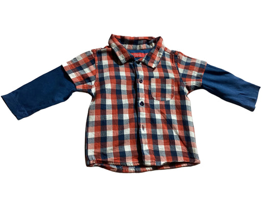 Chemise 2 en 1 en 9 mois
