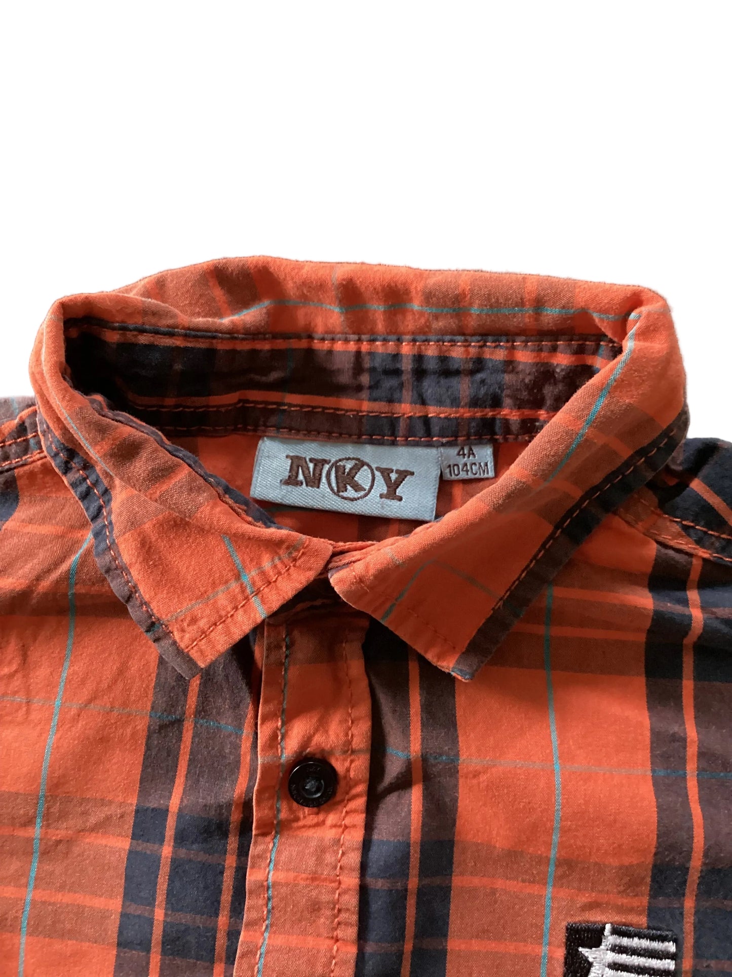 Chemise en 4 ans