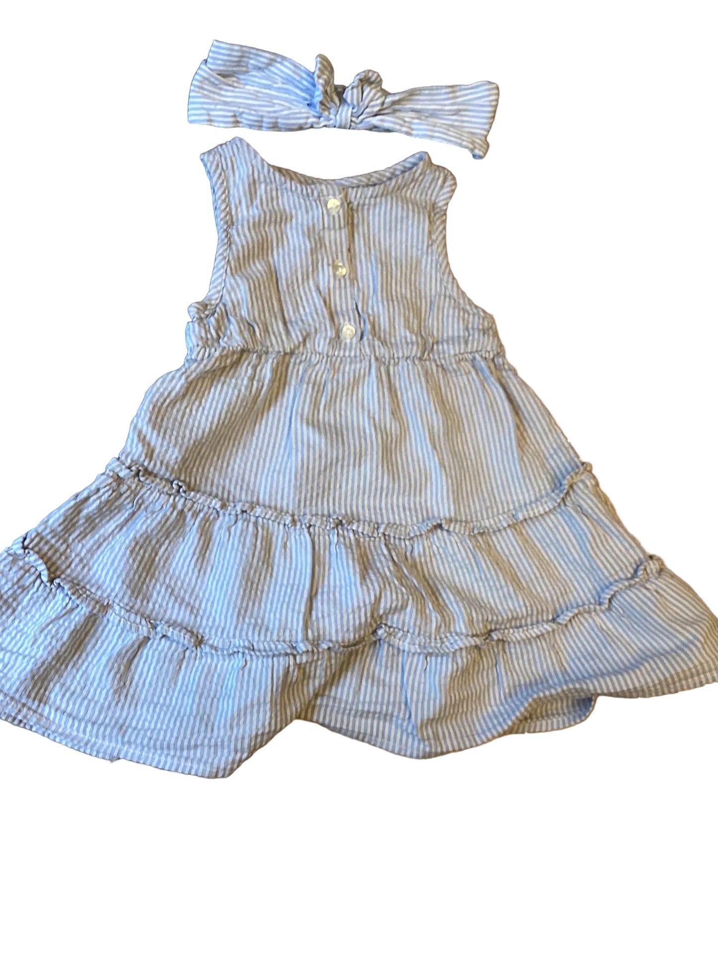 Robe et bandeau 12 mois
