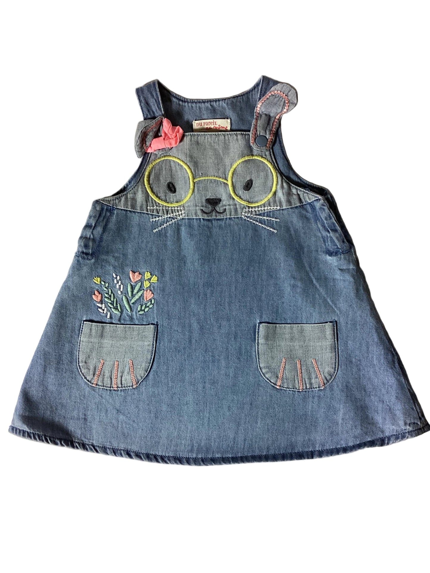 Robe en jeans 6 mois