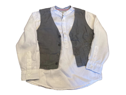 Chemise et gilet 6 ans