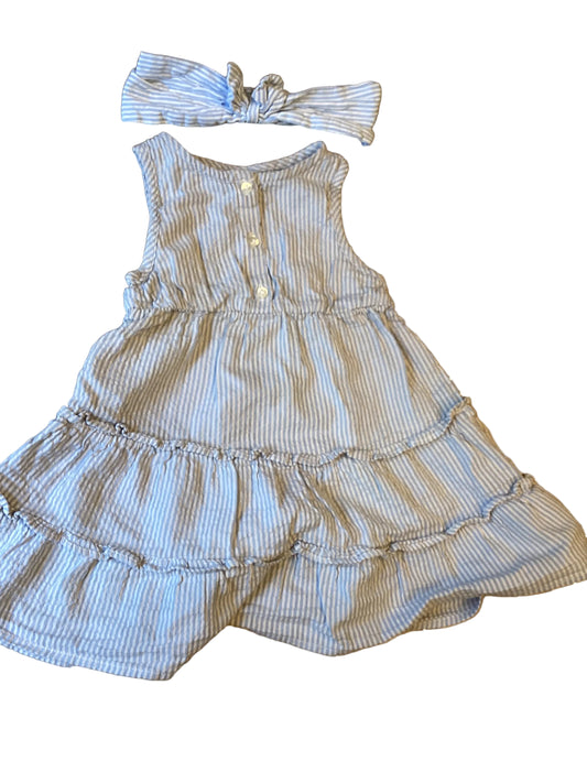 Robe et bandeau 12 mois