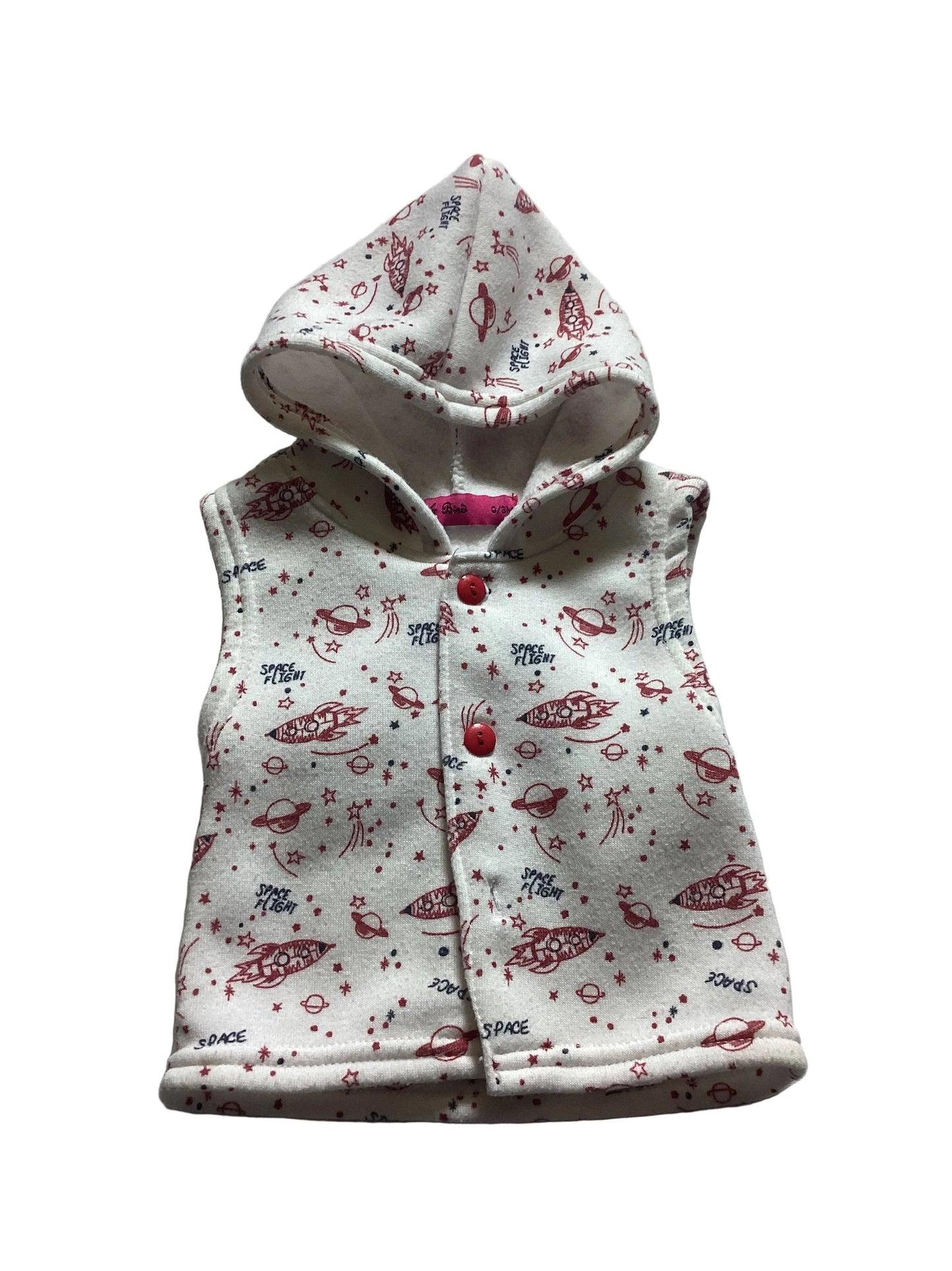 Gilet sans manches 0/3 mois