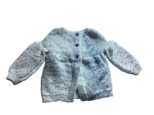 Brassière layette bébé fait main en 1 mois