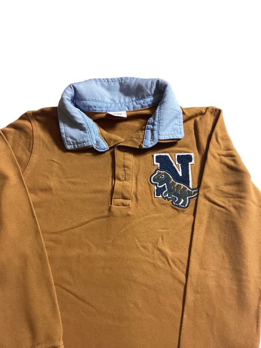 Polo effet chemise 8 ans