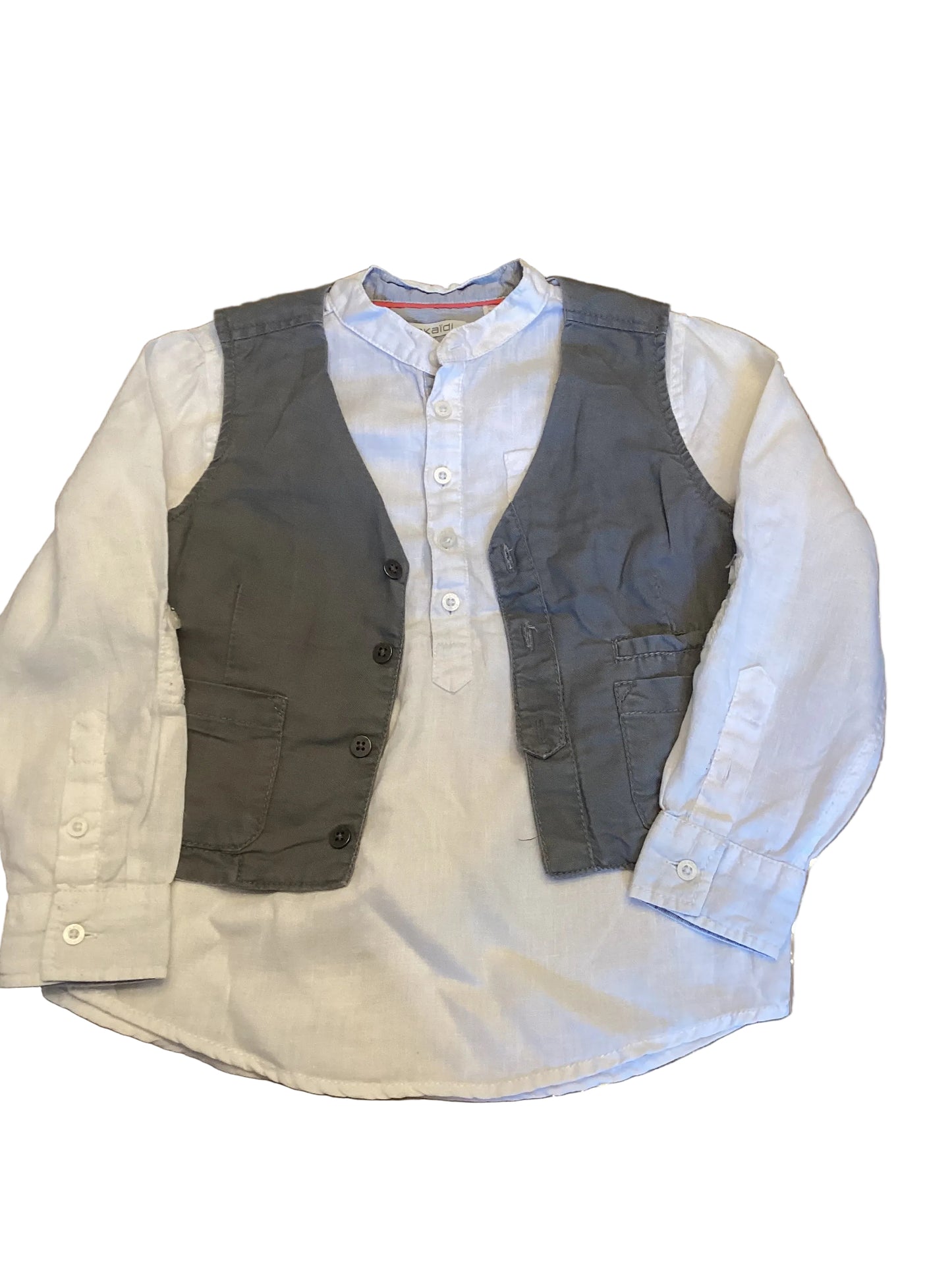 Chemise et gilet 6 ans
