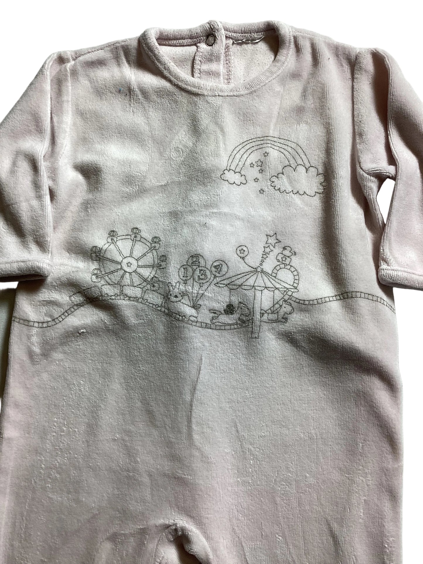 Pyjama velours 3 mois