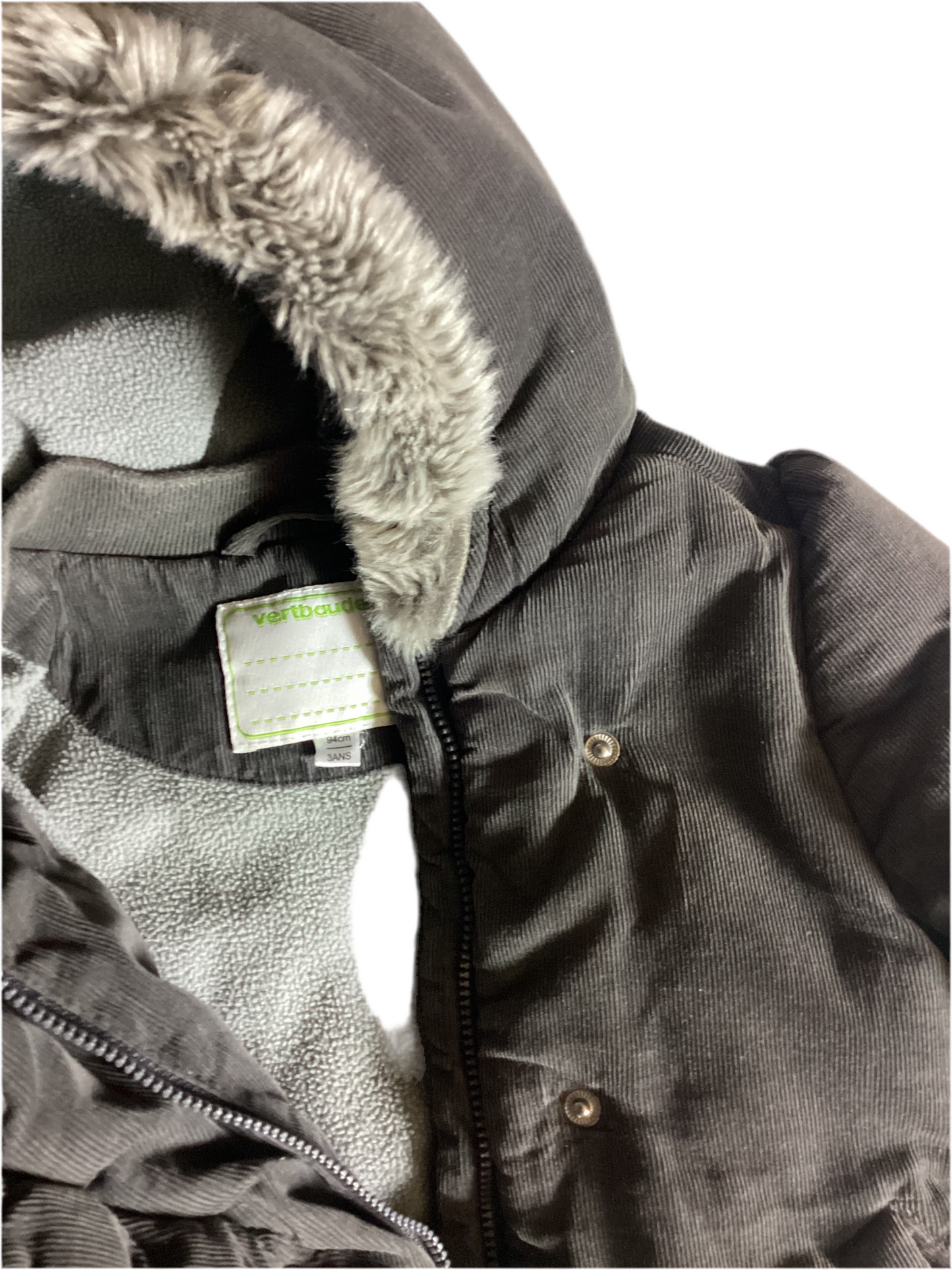 Manteau 3 ans
