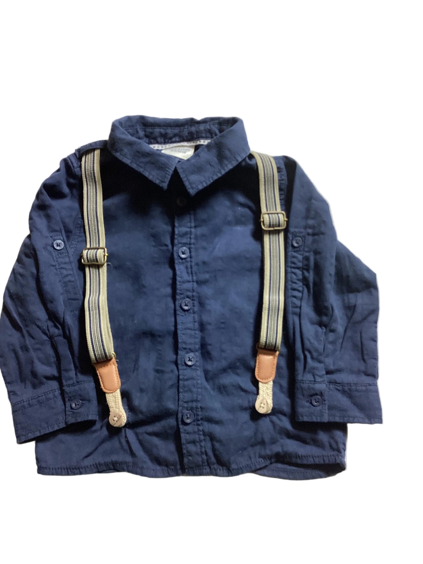 Chemise avec bretelles 18mois